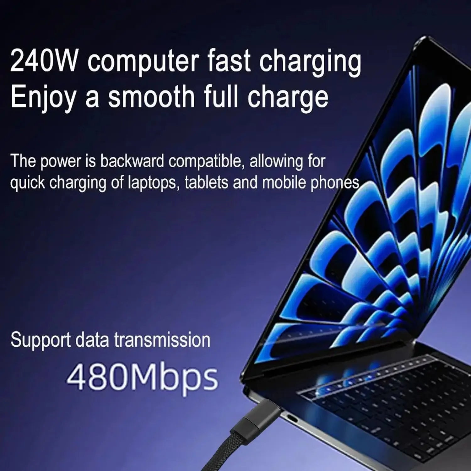 Bend & Charge Fast Charging Type-C Cable - Image 8
