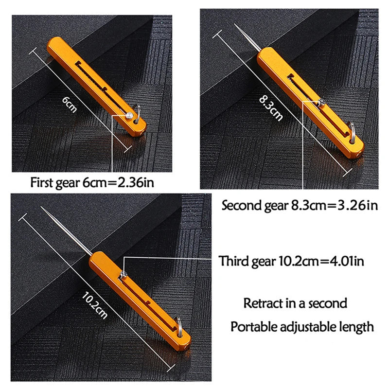 Portable High-Strength Titanium Alloy Toothpick - Image 2