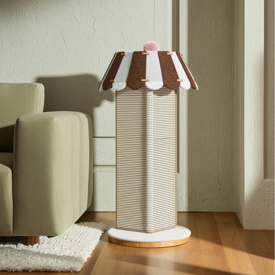 Corner Claw Space-Saving Sisal Cat Scratching Post