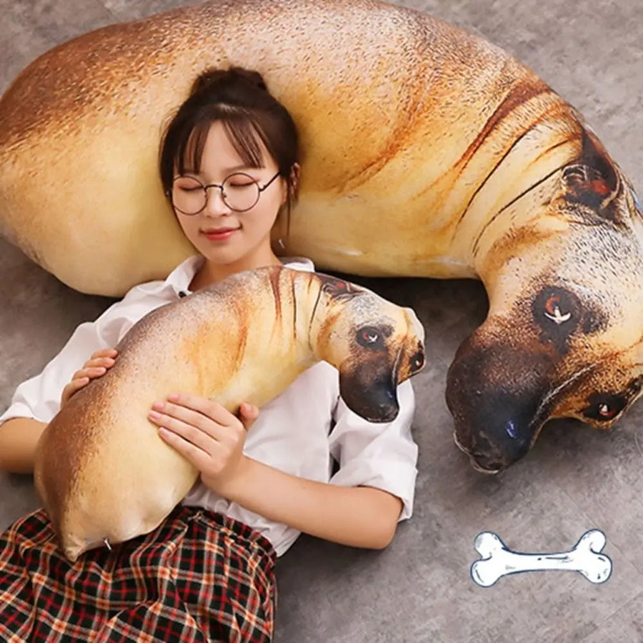 Realistic Dog Soft Dog Plush Pillows - Image 8