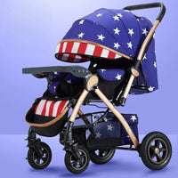Loftcart Elevated Foldable City Baby Travel Stroller - Image 13
