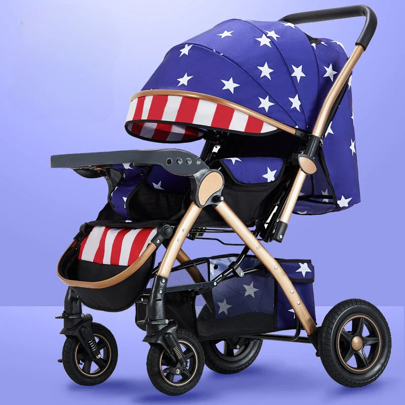 Loftcart Elevated Foldable City Baby Travel Stroller - Image 13