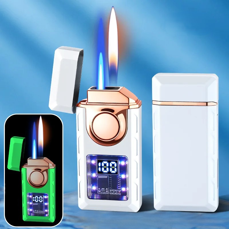 Voice Controlled USB Colorful Double Flame Lighter - Image 8