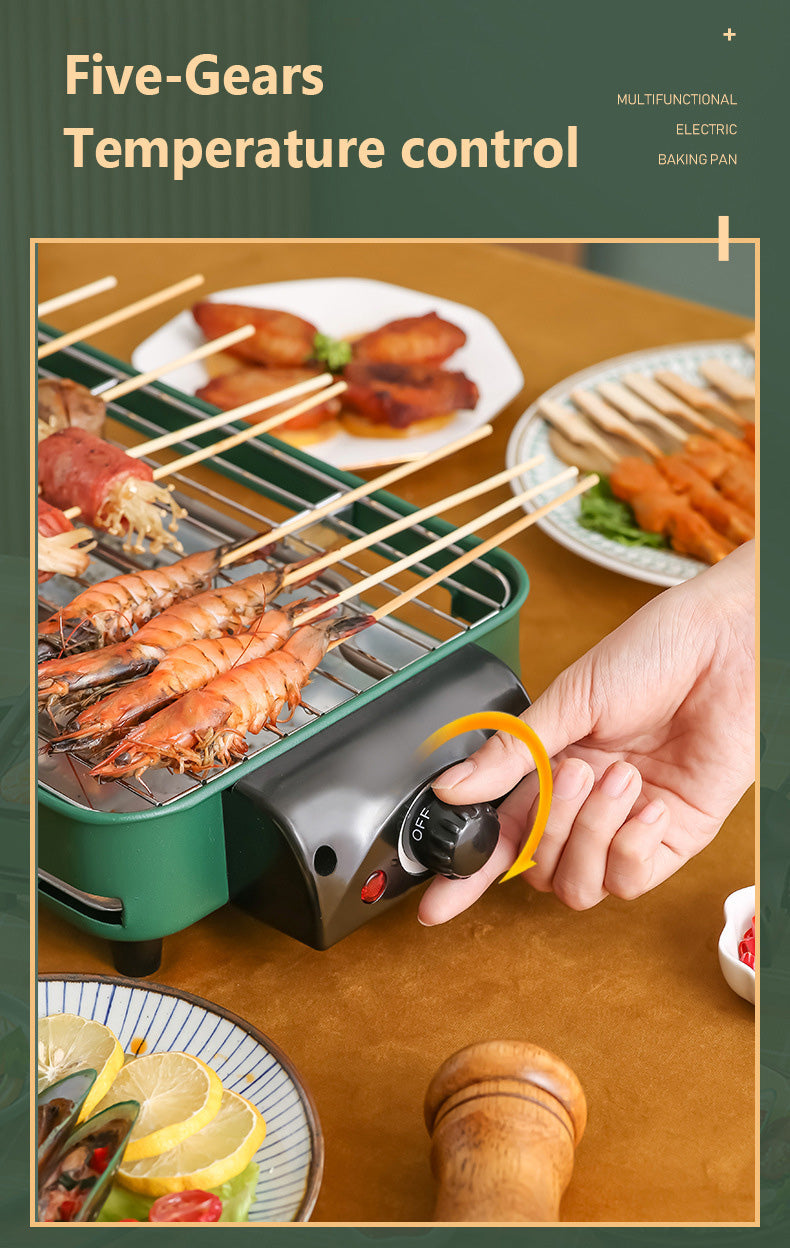 Smokeless Adjustable Electric Grill - Image 7