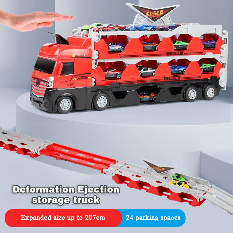 Giant Folding Truck Catapult Race Track - Image 2