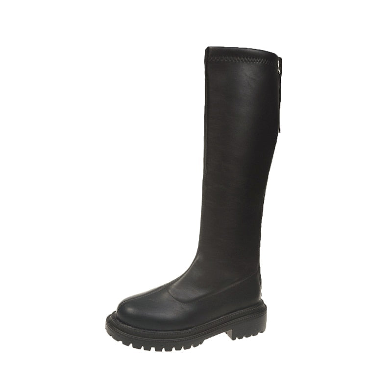 City Sleek Leather Ankle Boots - Image 7