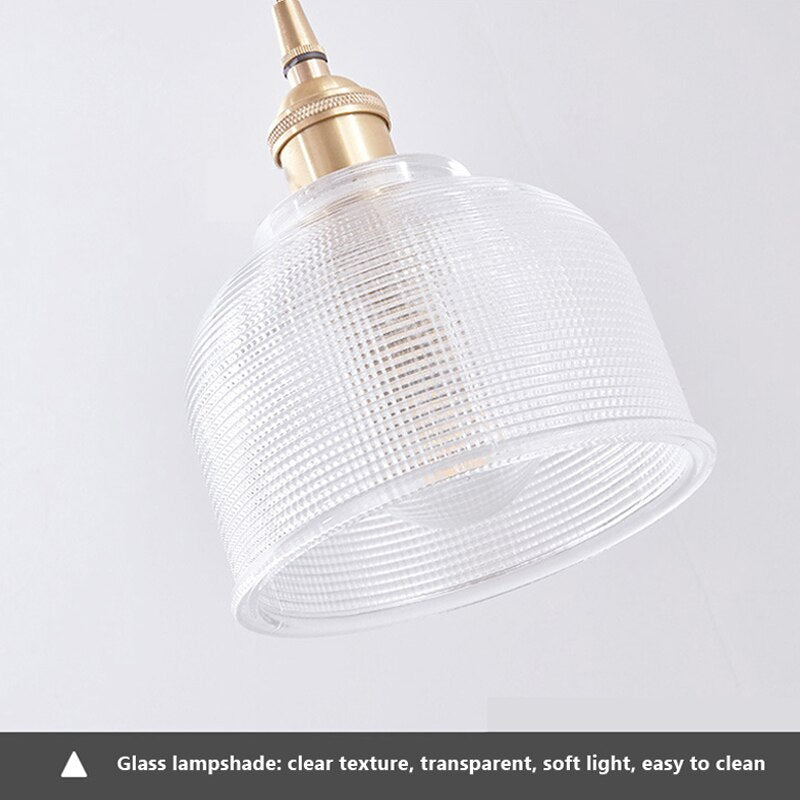 Nordic Brilliance Transparent Glass Pendant Lamp - Image 4