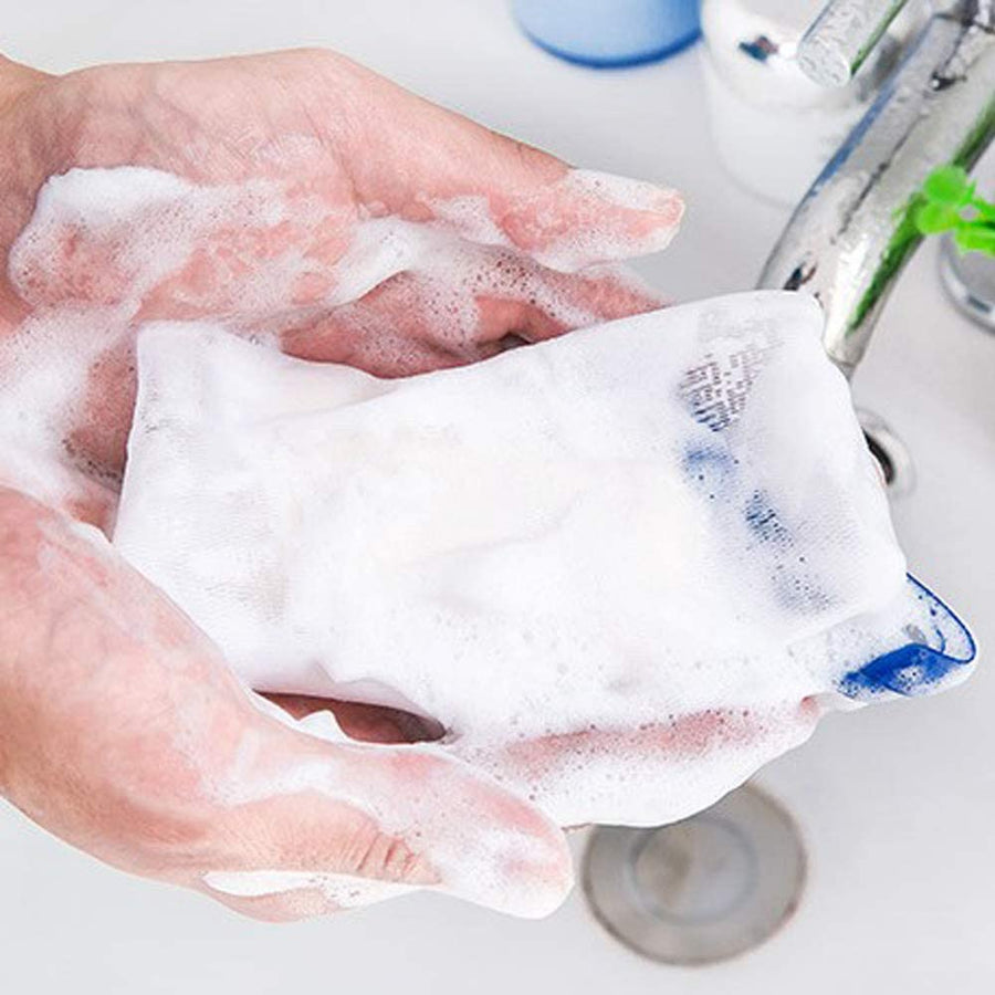 10Pcs Hangable Soap Organizer Mesh Bag - Image 4