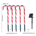 Candy Cane Lane LED Solar Lamp