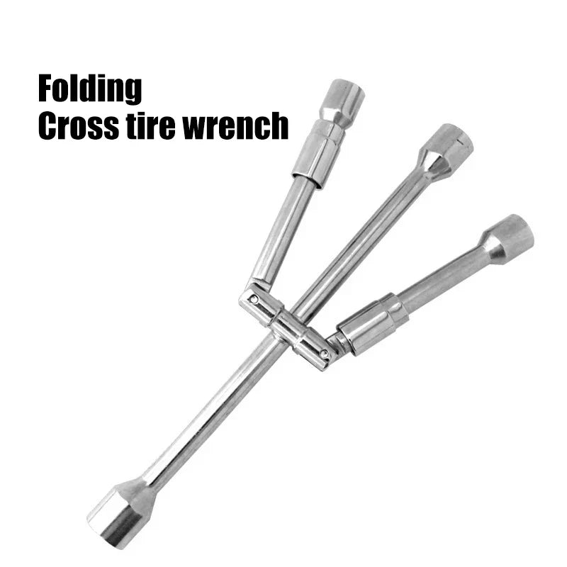 Quick Turn Compact Auto Lever Car Tire Wrench - Image 4