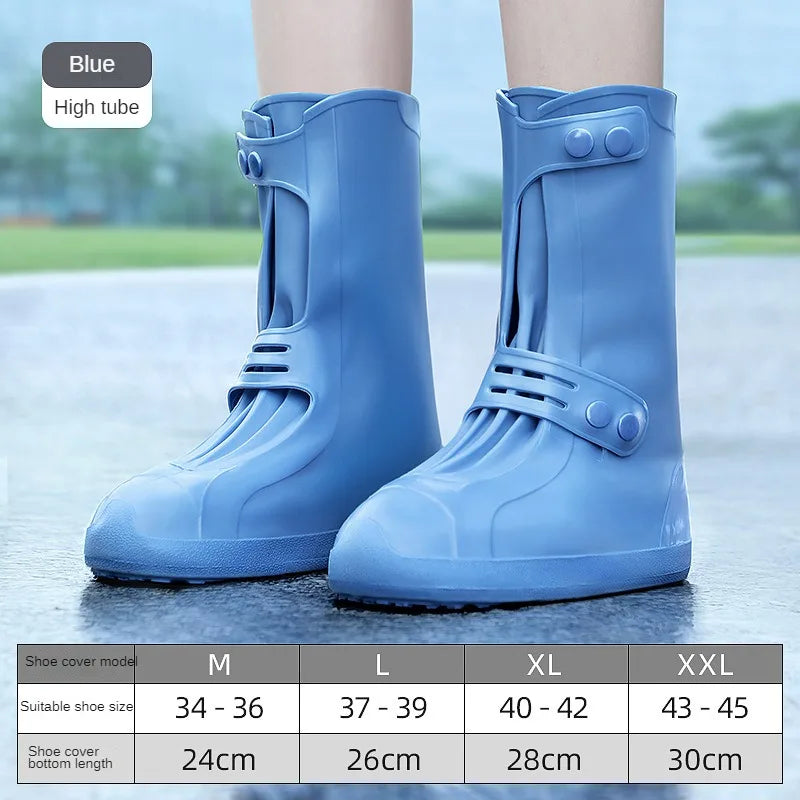 Dry Shield Reusable Non-Slip Silicone Waterproof Shoe Covers - Image 5