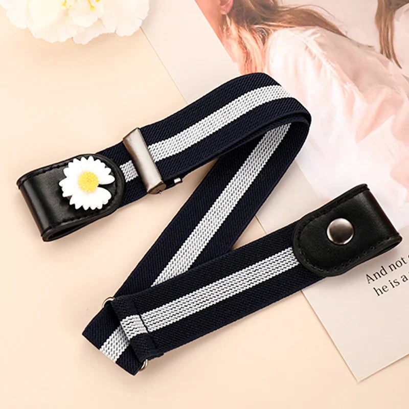 Chic Elastic Buckleless Women Elastic Belt