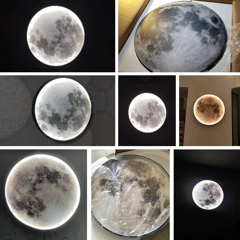 Nordic Artsy Decoration Moon Lamp - Image 5