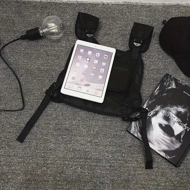 Adjustable Strap Ergonomic Chest Bag - Image 4