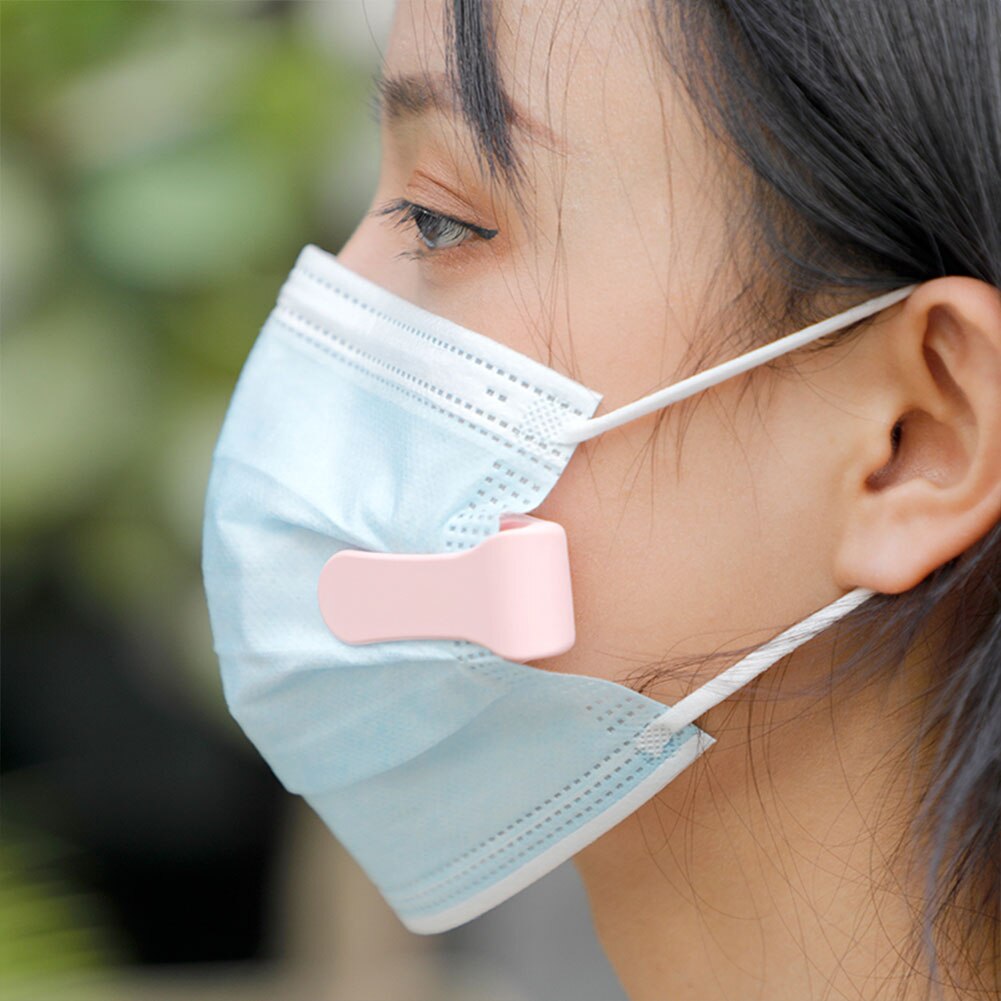 Wearable Clip-On Face Mask Fan