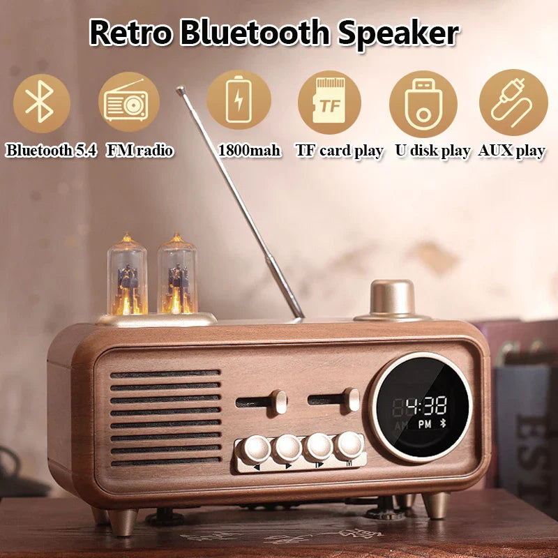 Nostalgia Sound Retro Bluetooth Speaker - Image 3