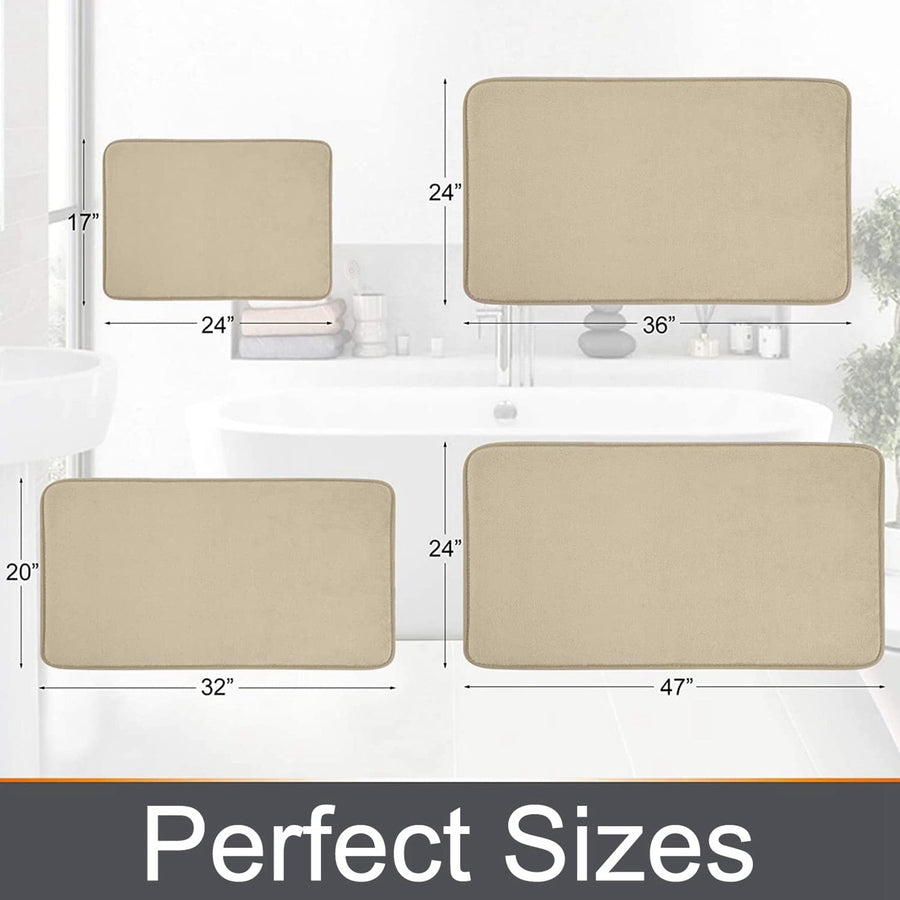 Quick Absorbent Anti Slip Memory Foam Bath Mat - Image 5
