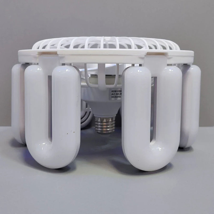 Silent Adjustable Remote Control Ceiling Foldable Fan Lamp - Image 5