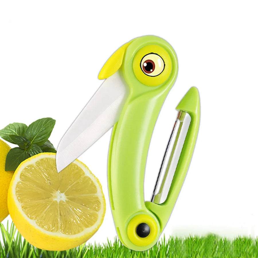 Mini Bird Fruit Foldable Picnic Knife - Image 0