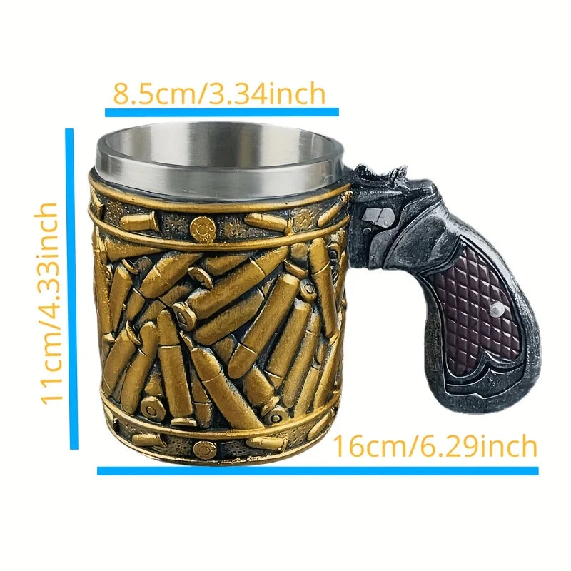 Gun Handle Bullet Design Mug - Image 5