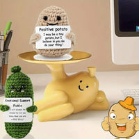 You Got This Mini Crochet Encouraging Desk Buddy Friend - Image 1