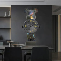 Glowing Star Bear LED Wall Clock - Image 4