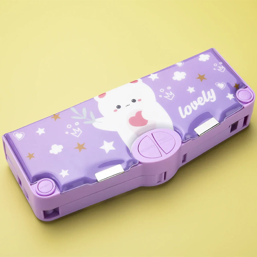 Korean Style Cute Multifunctional Kids Pencil Case - Image 8