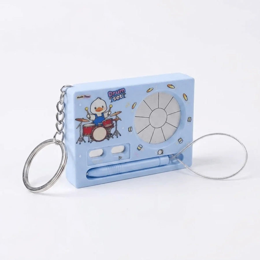 Mini Mixtape Music Player Keychain