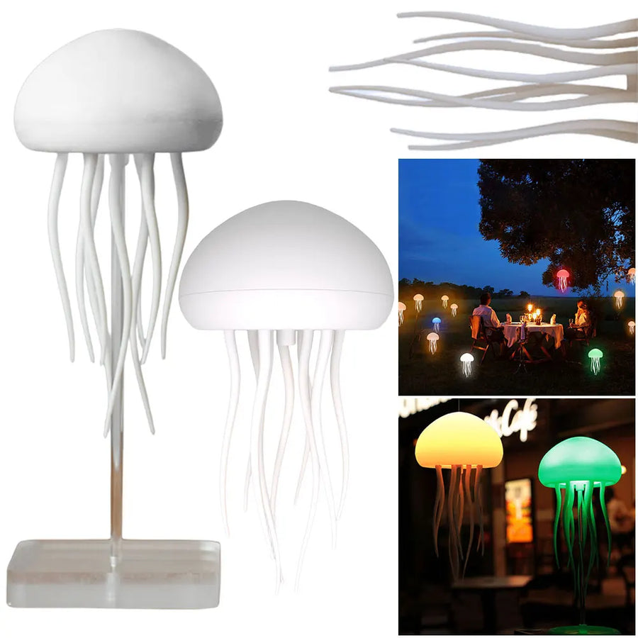 Jellyfish RGB Voice Control Pendant Night Lamp - Image 4