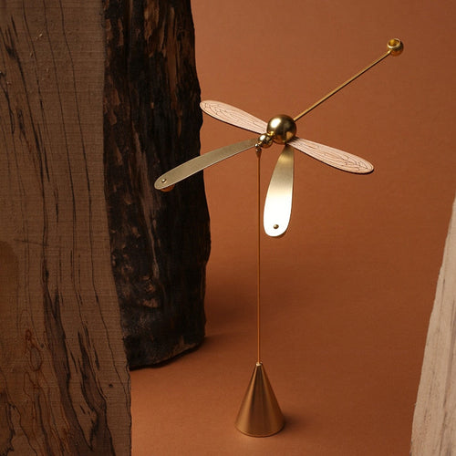 Wooden Dragonfly Aromatherapy Essential Oil Diffuser - Image 0