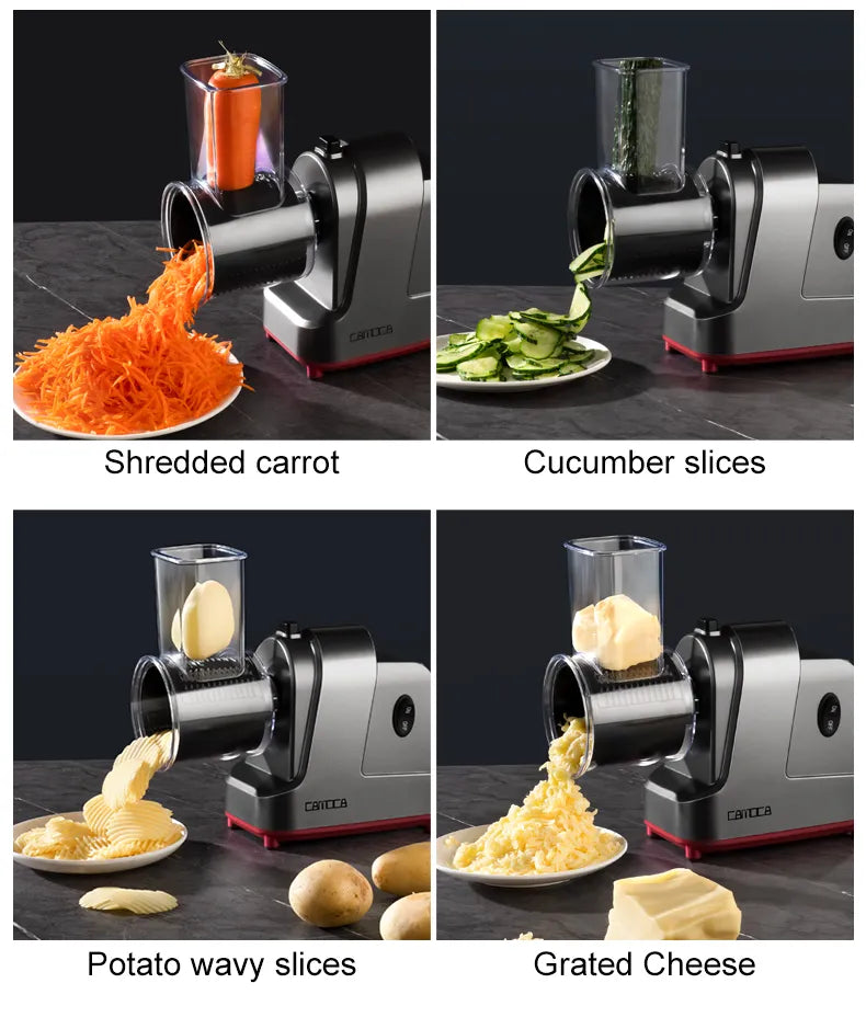 Electric Automatic Slice Vegetable Cutter - Image 1