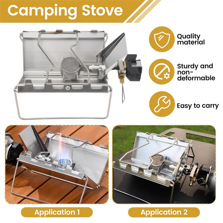 Wild Burner Foldable High-Power Camping Gas Stove - Image 3