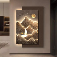 Mountain Landscape Modern Wall Art - Image 3