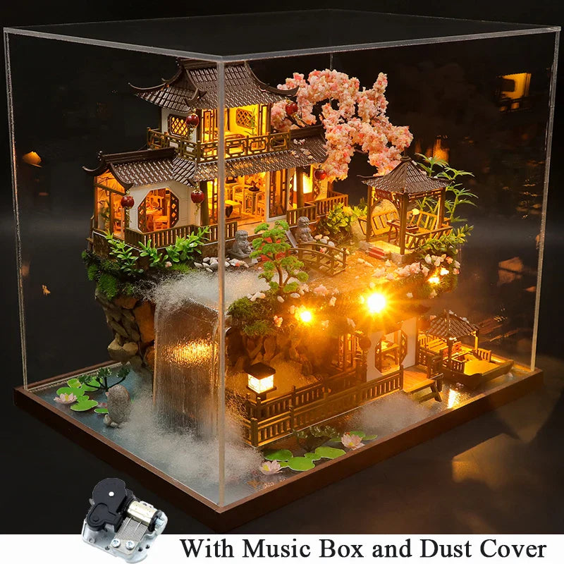 DIY Wooden Chinese Ancient Casa Miniature Building Kit - Image 6