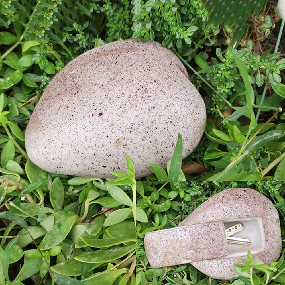 Hidden Stone Design Garden Security Box