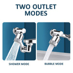 Full Rotating Universal Faucet Tap Extender