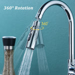 3-Mode Anti-Splash Faucet Adapter