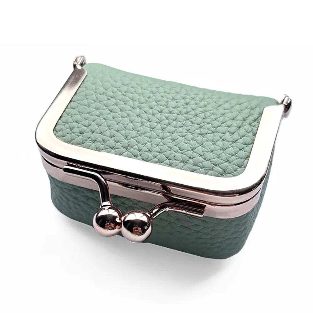 Mini Retro Leather Travel Jewelry Storage Bag - Image 10