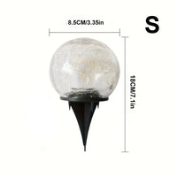 Solar-Powered Glass Ball Magical Garden Light - Image 8