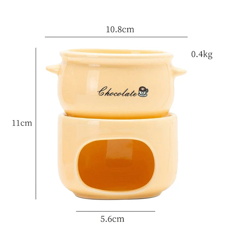 Warm Dip Chocolate Cheese Fondue Pot - Image 5