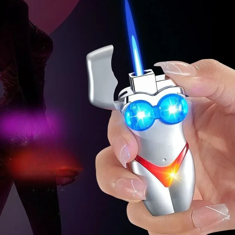 Glowing Bikini Windproof Jet Torch Lighter - Image 0