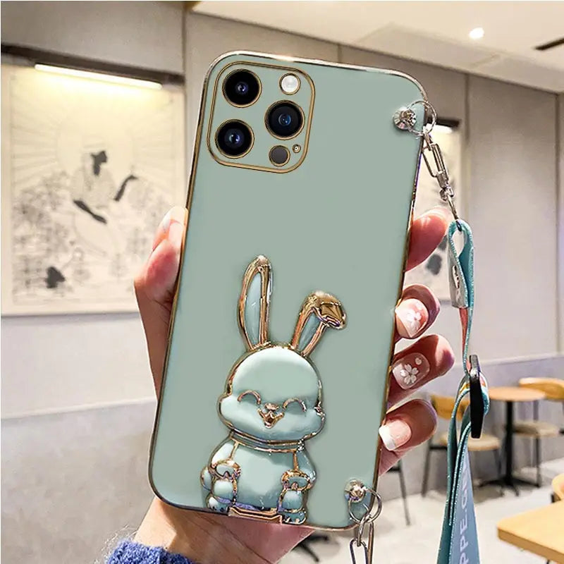 3D Rabbit Ear iPhone Holder Case - Image 10