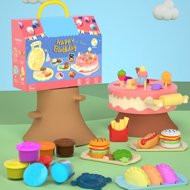 DIY Mold Modeling Kids Kitchen Toy Set - Image 11