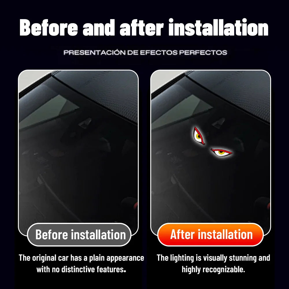 Predator Eye Solar LED Dynamic Car Warning Light - Image 6