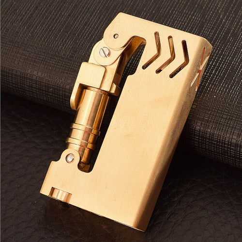 Mechanical Brass Antique Kerosene Lighter - Image 0