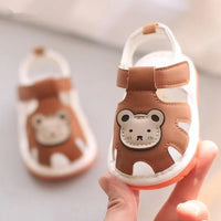 Softpaw Teddy Bear Soft Sole Baby Sandals - Image 4