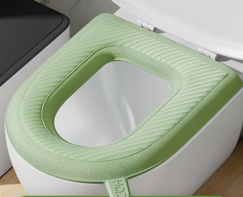 Waterproof Soft Toilet Seat Cover Lifter - Image 3