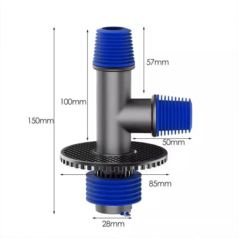 Universal Washing Machine Floor Drain Connector