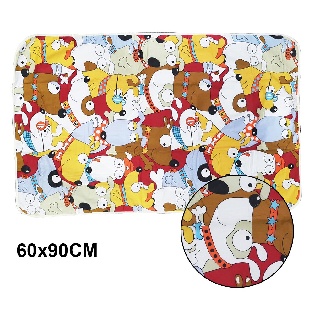 Cartoon Waterproof Reusable Changing Mat