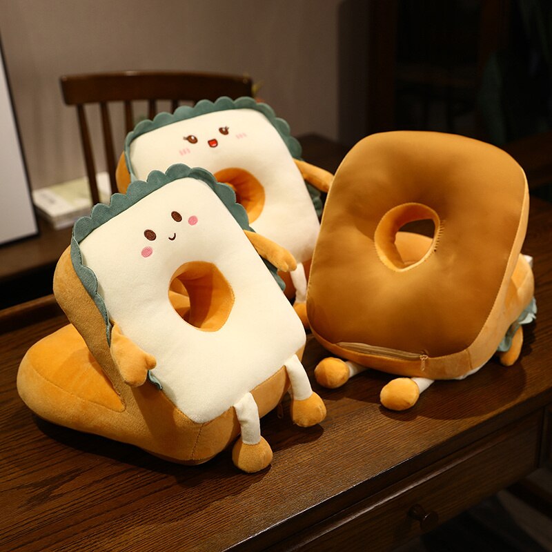 Funny Toast Nap Pillow - Image 0